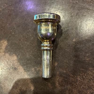 Schilke 51d euphonium/trombone mouthpiece - Gold plated image 1