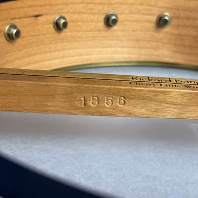 Rickard 12" Cherry Little Wonder Banjo with Antiqued Brass Hardware image 22