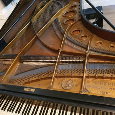 Bechstein Model III 1887 Semi-Concert Grand Piano - Black image 4
