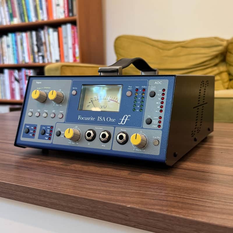 Focusrite ISA One Desktop Mic Preamp 2008 - Present - Blue image 1