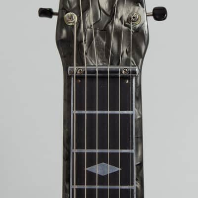 Magnatone G-70 Lap Steel Electric Guitar (1955), ser. #51321, original tweed hard shell case. image 5