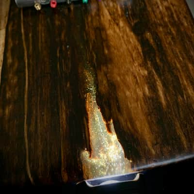 "Verity" Custom Telecaster / Barncaster from A Wee Black Dug Guitars - Natural, Figured Driftwood image 8