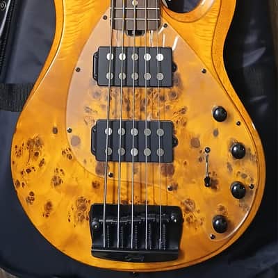 Sterling StingRay Ray35HHSM 2024 - Present - Blood Orange Burst image 5