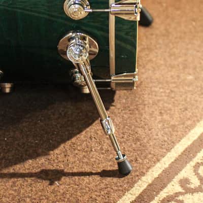 DW Collector's Jazz Maple Gum Turquoise Green Drum Set - 24,13,16,18 - SO#1065155 image 3