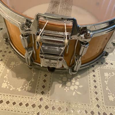 Tama AW456 Superstar Mastercraft Artwood Birch 6.5x14" Snare Drum with Roller-Action Strainer 1981 - 1986 - Super Maple image 12