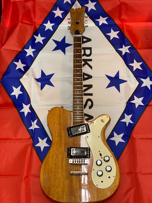 Mosrite Stereo 350 1970’s Mahogany image 1