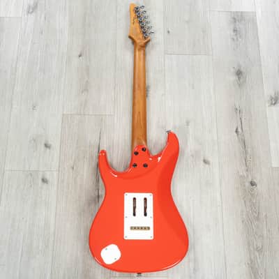 Ibanez AZ2204NW AZ Prestige Guitar, Rosewood Fretboard, Vermillion Red image 5