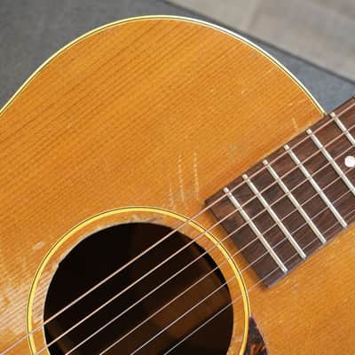 Vintage! 1940's Gibson J-50 Dreadnought Acoustic Guitar Natural + HSC image 3