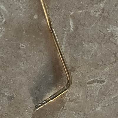 1980 Fender The Strat Stratocaster guitar tremolo bridge whammy bar arm gold image 4