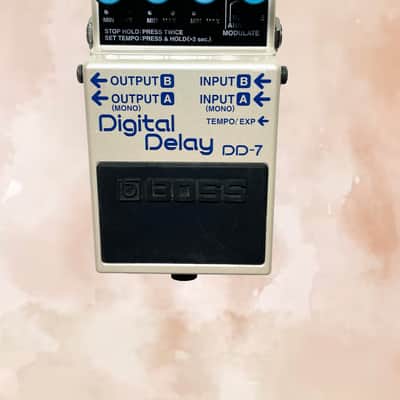 Boss DD-7 Digital Delay Guitar Effects Pedal - Good Condition - Fully Working image 2