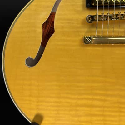 Gibson Custom Limited Edition 1960 ES-355 Reissue Figured Light Aged - Antique Blonde image 6