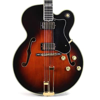 Rare 1982 Epiphone Emperor-F Archtop Electric Guitar Sunburst image 3