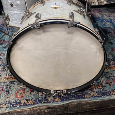 WFL - 1950s Buddy Rich, Super Classic 4-Piece Drum Set, Complete! 22", 16", 13", 5.5x14", WMP w/All Nickel Hardware and Stands. Immaculate! image 7