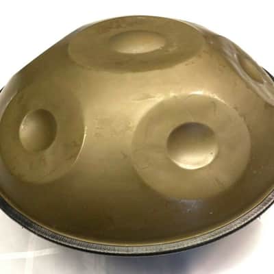 Handpan 6 Töne G-C-D-E-F-G' gold-bronze, ausgewogener,meditativer Klang,Top verarbeitet!+TASCHE! image 1