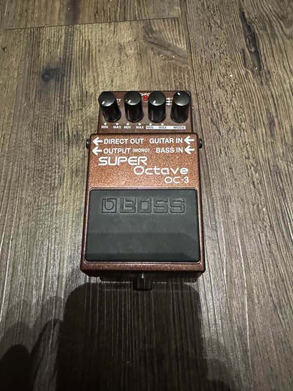 Boss Super octave OC-3 2010s - Brown metallic