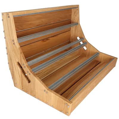 13U / 126hp Eurorack case VITA-slim • Rails + Threaded strips / Oak / Unpowered image 5