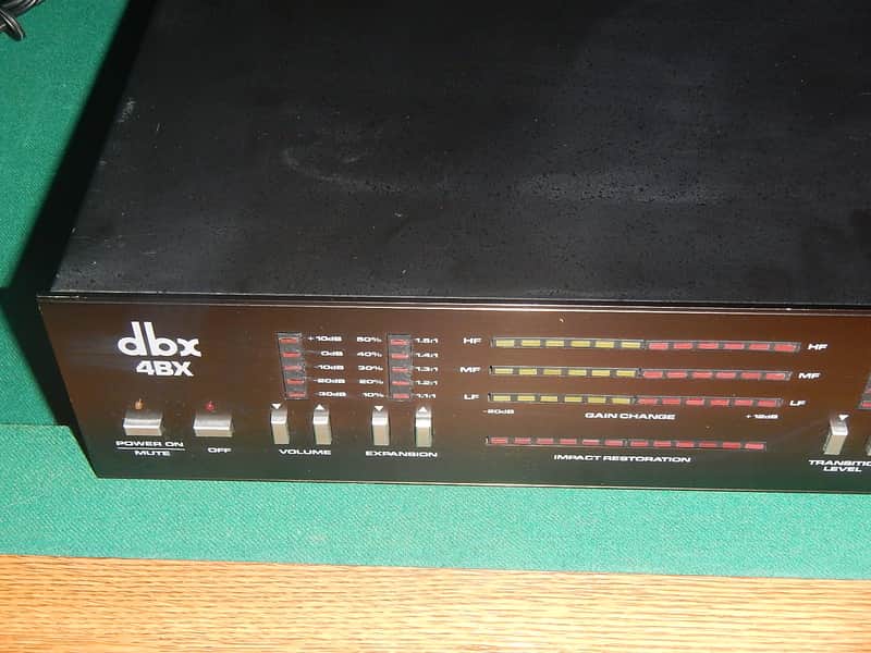 Vintage DBX 4BX Multi-Band Expander / Enhancer with Remote Control