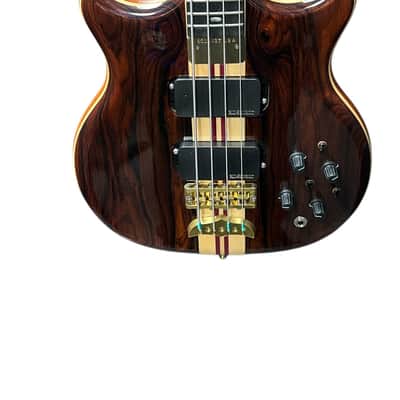 Alembic Stanley Clarke Sign Deluxe, Cocobolo / Ebony / Red and Amber LED's USED /Excellent *ONE OWNER NEVER GIGGED* *IN STOCK* image 3