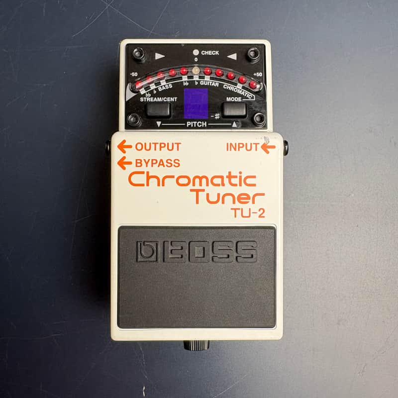Boss TU-2 Chromatic Tuner (Dark Gray Label) 1998 - 2009 - | Reverb
