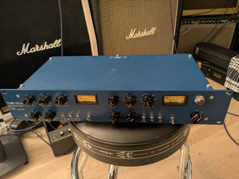 Tube-Tech CL 2A Dual Channel Dual Opto Compressor 2000s - Blue image 1