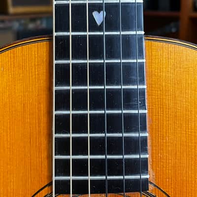 1920s Slotted Headstock Parlor Acoustic | Solid Brazilian Rosewood Back & Sides | Spruce Top | Ebony Fingerboard image 7