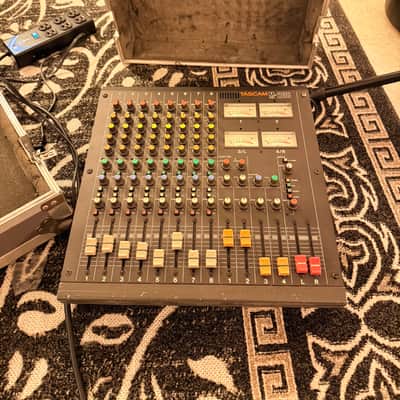 Vintage Tascam M-208 8-Channel Mixer, 4 Buses – 8x2 Japan-Built