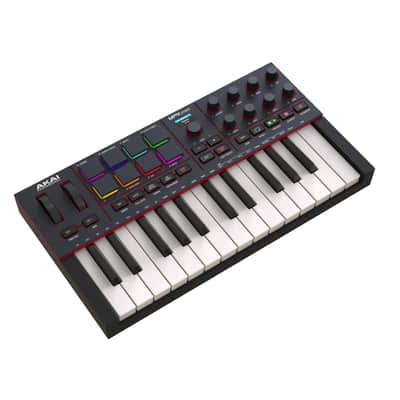 Akai MPK Mini IV 25-Key Compact MIDI Keyboard and Pad Controller, Black image 2