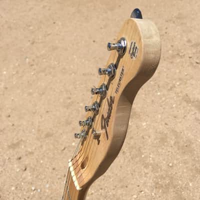 SX Guitar Telecaster, modified with Fender headstock & logo image 11