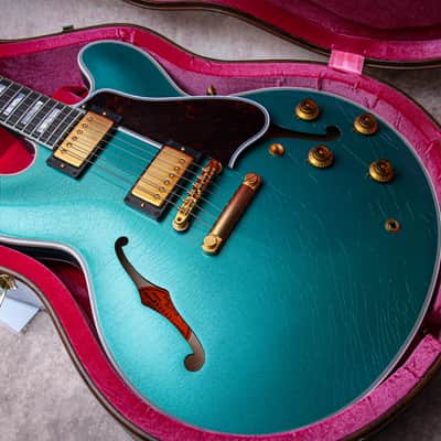 GIBSON USA Custom Shop 59 ES-355 Custom Reissue *Dealer Select Murphy Lab Light Aged "Sea Green" (2025) image 2