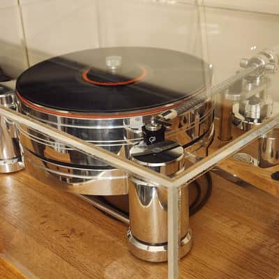 MINT Acoustic Solid "EDITION" Turntable + WTB 213 Arm + Quintet Black S + Custom Plinth/Dust Cover image 22