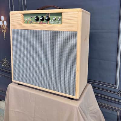 Marla Amps S15Classic + LIBBY Reverb Unit | Polyurethane Natural | Handwired | 15 Watts | 12in Combo image 7