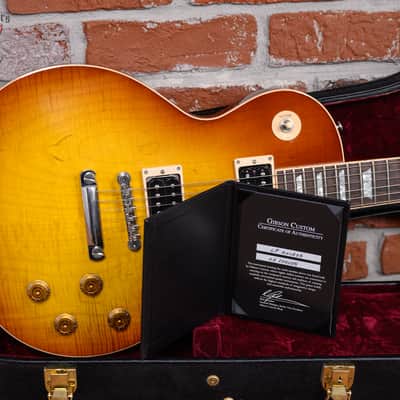 Gibson Custom Shop Les Paul Axcess Standard Flame Maple Top Iced Tea Burst 2010 w/OHSC image 11