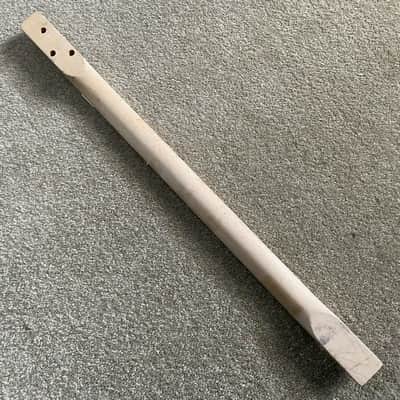 3 String Maple Wood Cigar Box Guitar Neck, 22 Frets image 2