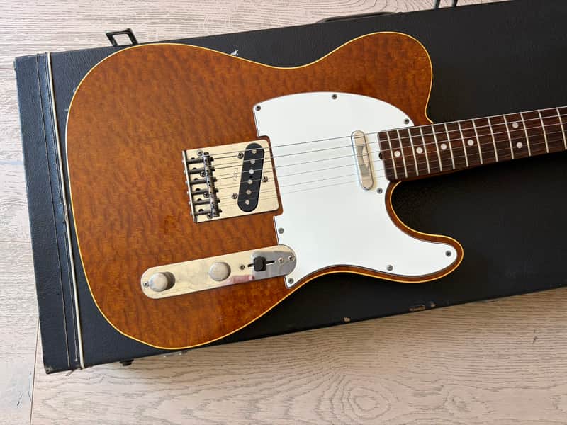1980s Tokai Breezysound TTE60 Custom Telecaster Burled