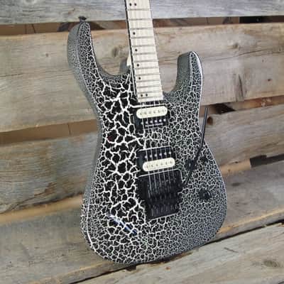 Jackson DK2M Dinky Limited Run, Black & White Crackle (s367) image 4