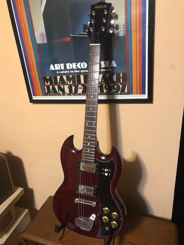 Raven SG Copy 1970,s - Cherry image 1
