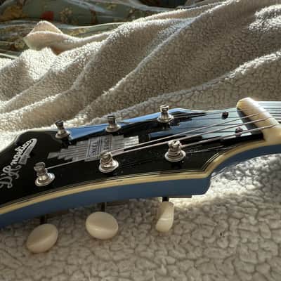 D'Angelico Excel Mini DC Tour Collection 2023 - Present - Slate Blue image 16