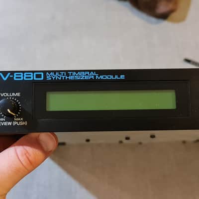 Roland JV-880 Multi Timbral Synthesizer Module 1992 - 1996 - Black