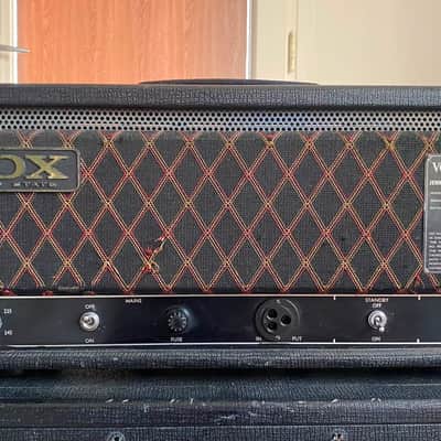 Vox Conqueror 2-Channel 30-Watt 2x12" Piggyback Guitar Amp 1967 - 1969 - Black image 4