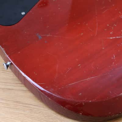 1991 Greco Japan SS-600S SG Special w/Vibrola (Cherry Red) image 12
