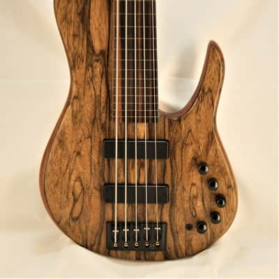 JCR SJ 5 Black Limba Fretless image 1