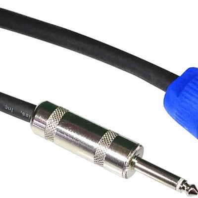 1/4 inch to SPEAK-ON 2 Conductor, 12 awg Pro Audio Speaker Cable - 20 feet image 1