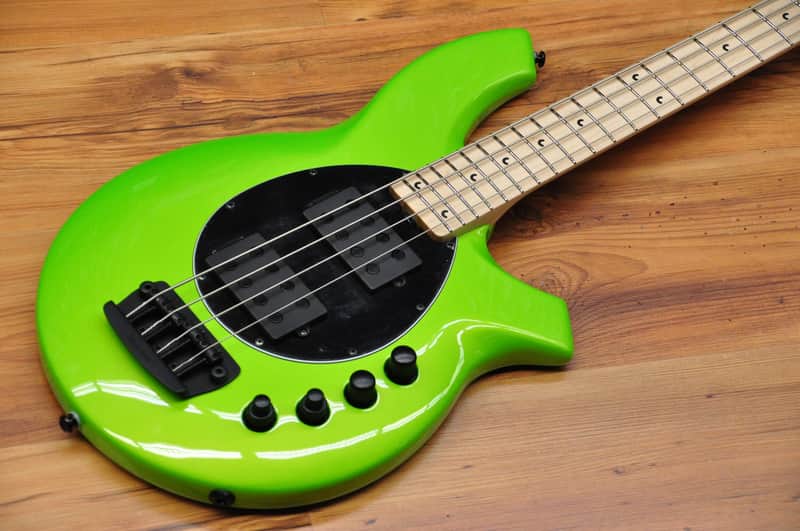 Ernie Ball Music Man Bongo 4 HH - Mantis Green image 1