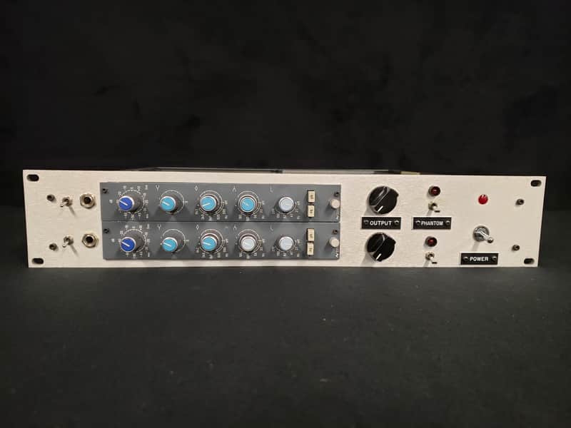 Vintage Neve 33115 pair w/ custom rack image 1