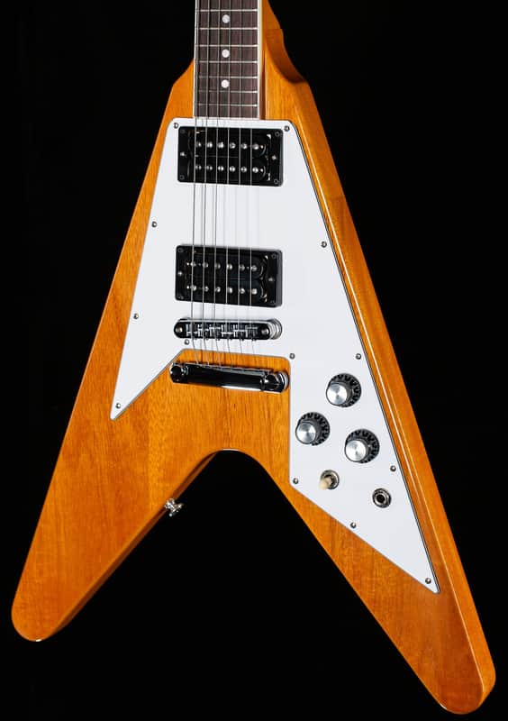 Gibson 70s Flying V Antique Natural (007) image 1