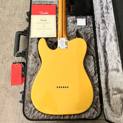 (Garland, TX) Fender Britt Daniel Telecaster Thinline 2023 - Amarillo Gold image 4
