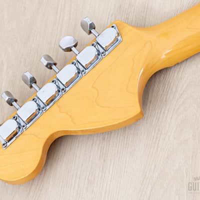 1994 Fender Custom Edition Yngwie Malmsteen Stratocaster ST72-140YM Yellow White w/ Dimarzio & Tweed Case, Japan MIJ image 5