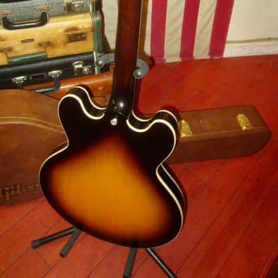 2022 Gibson ES-335 Tobacco Sunburst w/ Original Hardshell Case image 6