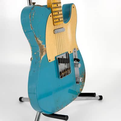 2021 Fender Custom Shop ’52 Heavy Relic Telecaster – Taos Turquoise image 5