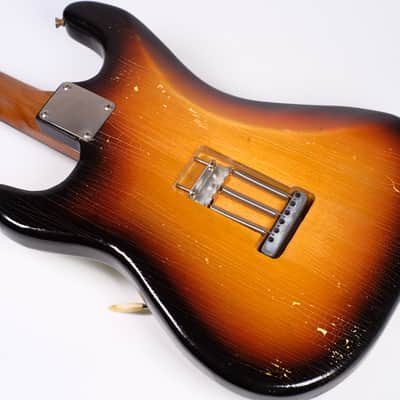 Freakaster Stratocaster Sunburst, Relic Bild 11